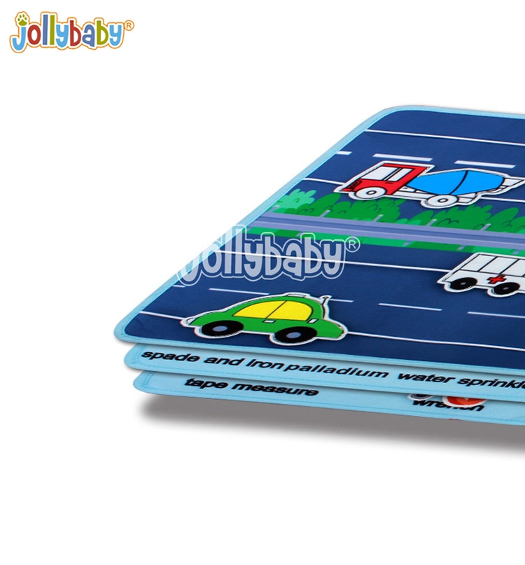 Jollybaby Baby's tool  book Educational Book Early Learning preschool material