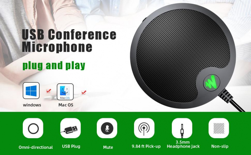 USB conference microphone